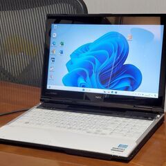 NEC 15インチ【win10+win11 起動8秒 CPUスコア5118】i7 新品SSD256GB 