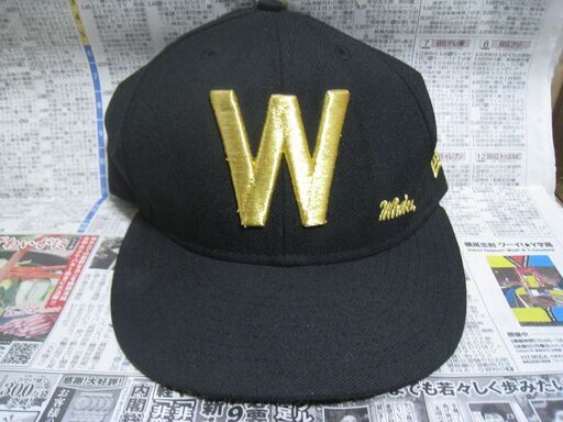 ニューエラ 大洋ホエールズ キャップ NEWERA 現在の横浜DeNAベイスターズ球団 黒ブラック系 復刻 NPBプロ野球