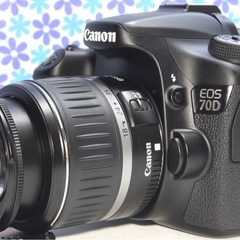 Wi-Fi内蔵❤Canon Wi-Fi内蔵❤️Canon EOS 70D❤️高画質❤️