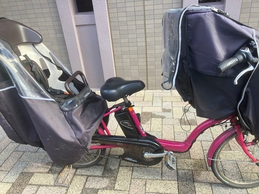 子ども乗せ電動自転車　\nアシスト自転車