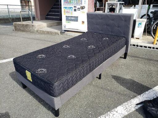 ‼️ジモティー限定価格‼️シングルベッド‼️シングル‼️マットレス‼️セット‼️ベッド‼️ごくみん‼️GOKUMIN‼️シングルマットレス‼️フレーム‼️