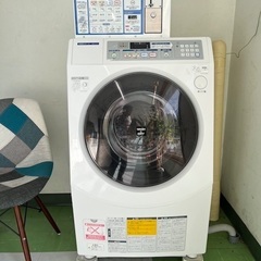 シャープ　コインランドリー用洗濯乾燥機　