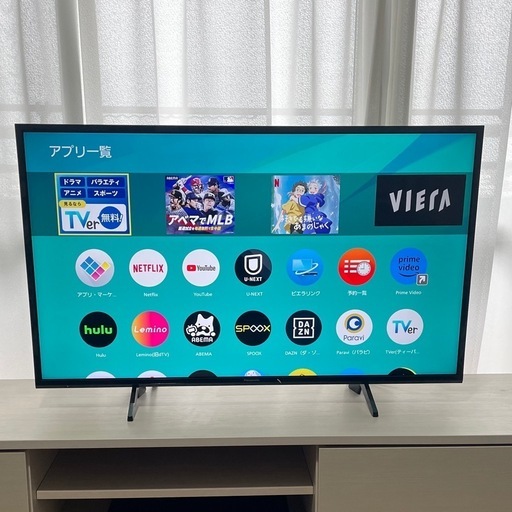 【2019年製】Panasonic TH-43GX755 4K液晶テレビ 43V型