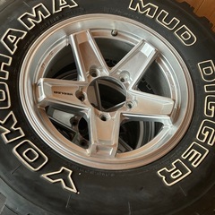 軽四 コンパクトカーサイズ 155 55 14 バリ山 5.5J 4H 100 DA17V DA17 