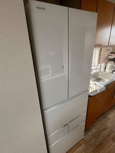 TOSHIBA冷蔵庫6ドア462L