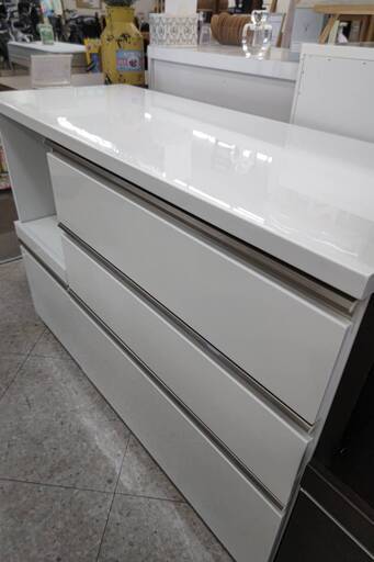 【美品】三幸ジャパン キッチンカウンター レンジボード ☆三幸ジャパン キッチンカウンター ナチュラル 木目調 ハイカウンター