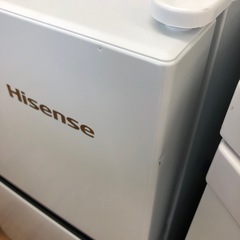 安心の1年保証付！！【Hisense 2ドア冷蔵庫　HR-B91HW 2024年製　程度A】売ります！取りに来れる方限定！