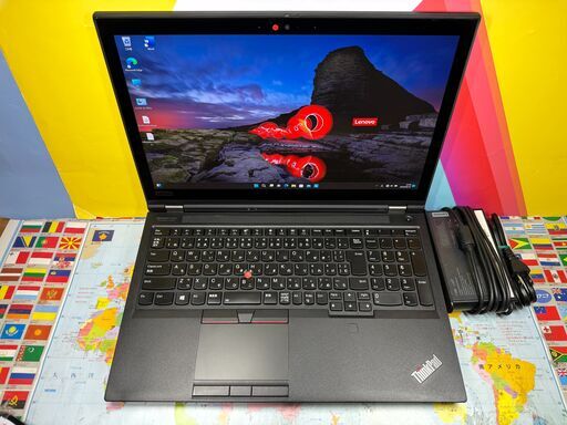 JC0870　Lenovo Thinkpad P53 4K T2000 タッチ i7 32GB　ノートパソコン　Win11　大容量　高性能