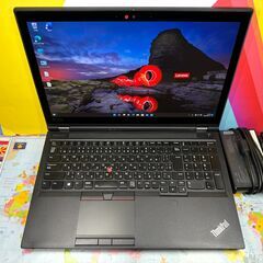 JC0870 Lenovo Thinkpad P53 4K T2000 タッチ i7 32GB ノートパソコン 