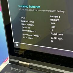 JC0870 Lenovo Thinkpad P53 4K T2000 タッチ i7 32GB ノートパソコン 