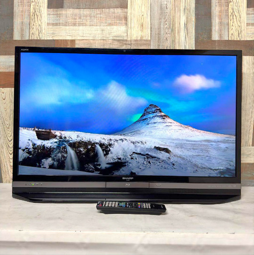 SHARP  LC-40DR9-B　フルスペック  40型TV  ブルーレイ\u0026HDDダビング録画付