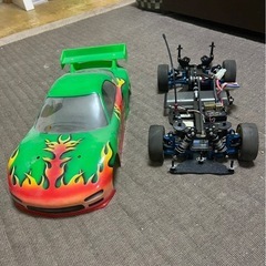 RCモーターカー　緑