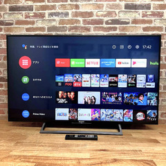 SONY  43V型  4K  液晶テレビ  BRAVIA  KJ-43X8000E