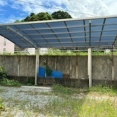 中古　カーポート屋根