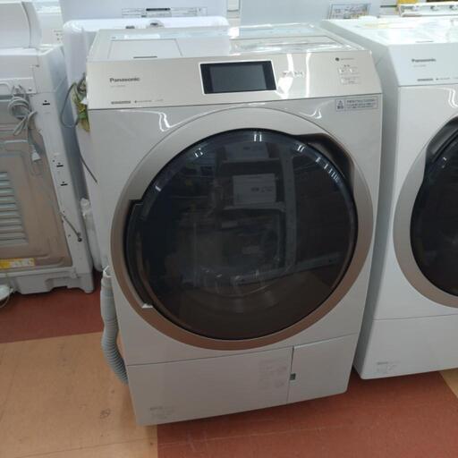 ★ジモティー割引有★ パナソニック ななめドラム洗濯乾燥機 左開き NA-VX900BL 2021年製 中古品