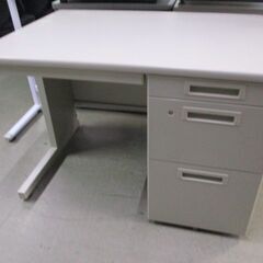 片袖机 事務机 オフィスデスク W1000 鍵付き コクヨ 【引き取り限定】