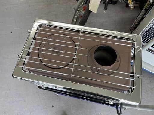 サンポット 煙突式ストーブ 2017年製 木造：19畳 コンクリート：30畳 中央設置型 KSH-10K7 店頭引き渡し歓迎 札幌市手稲区 サンポット 煙突式ストーブ 2017年製 木造：19畳 コンクリート：30畳