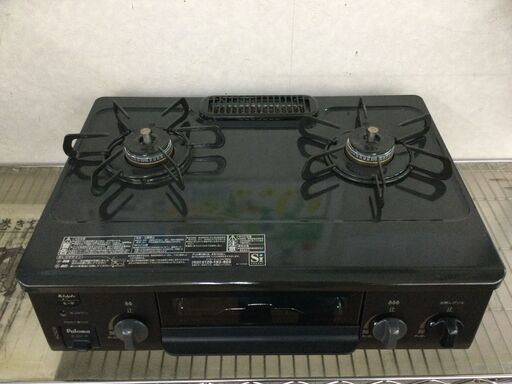 ☆ジモティー割引有☆パロマ 都市ガス用 ガスコンロ IC-S37-R 2022年製