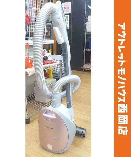 紙パック式 掃除機 パナソニック 2011年製 MC-PA21G-P クリーナー Panasonic ピンク 西岡店