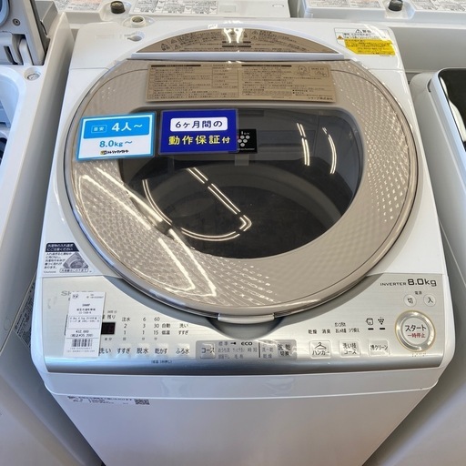 【トレファク摂津店】SHARP全自動洗濯機入荷致しました！！