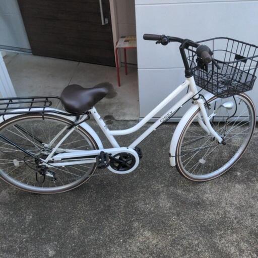 自転車26インチ6段ギア付き  2回使用のみ