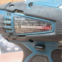 makita マキタ TD134DX2 インパクトドライバ 中古品 14.4V バッテリー×2 充電器無【ハンズクラフト宜野湾店】