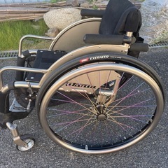 TiG製オールチタン車椅子‼️値段交渉有