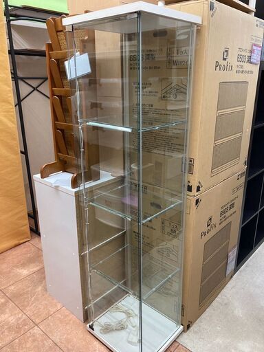 コレクター必見！IKEA　コレクションケース イケアDETOLF ガラス1105
