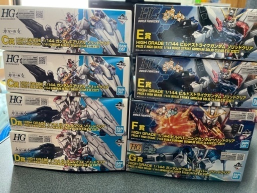 ガンダム一番くじ　C賞・D賞・E賞・F賞・G賞　セット