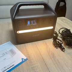 お値下げ！アンカーポータブル電源　Anker 535 Portable Power Station (PowerHouse 512Wh)