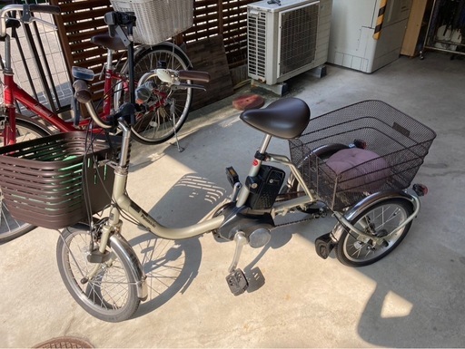 値下げ！Panasonic三輪電動自転車