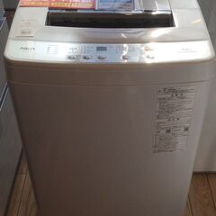 【1年保証付】　AQUA　全自動洗濯機　【トレファク桶川店】