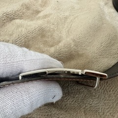 HERMES エルメスベルト　美品　Hバックル　黒　シルバー