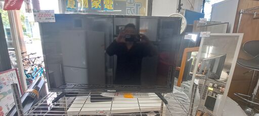 【リサイクルショップどりーむ鹿大前店】No.10814　テレビ　ハイセンス　2021年製　32V　リモコン付き