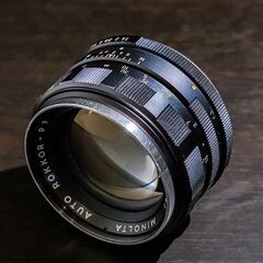 ミノルタ 58mm f1.4　他３本