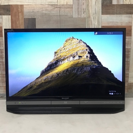 即日受渡❣️SHARP Blu-rayHDD内蔵32型液晶 TV17500円