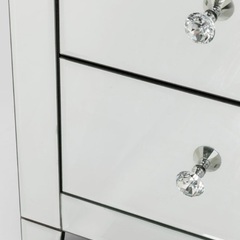 【2点セット】KARE ラグジュアリー ミラーチェスト&ミラーキャビネット⭐︎渋谷区松濤