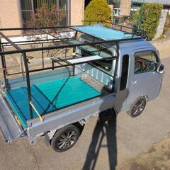 キッチンカー、移動販売、キャンピング等多用途可のベースフレーム(ハイゼットトラックジャンボ(S510P)用のカスタムメイド)