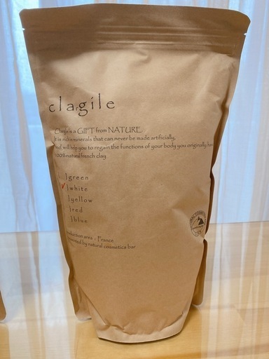 クレイル　ホワイトカオリン 1kg