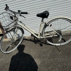 2023年購入 27インチ型 6速 自転車 シティサイクル ママチャリ ダイナモライト  6スピード 6段変速