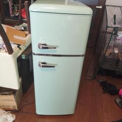 冷蔵庫 2023年 レトロ 114lアイリスオーヤマ