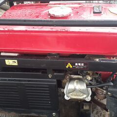 中古小型発電機 ﾜｷﾀ HPG2500-6 ￥20,000