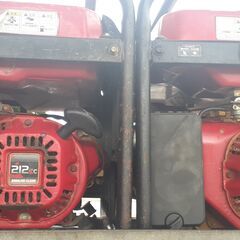 中古小型発電機 ﾜｷﾀ HPG2500-6 ￥20,000