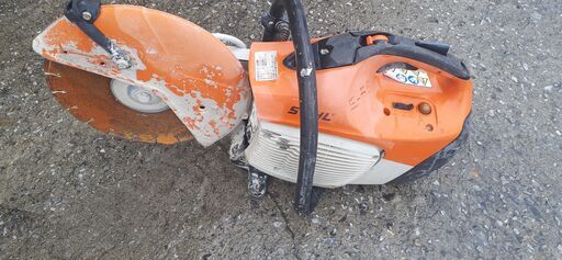 ※値下げ　中古エンジンカッター　STIHL　TS410　￥18,000