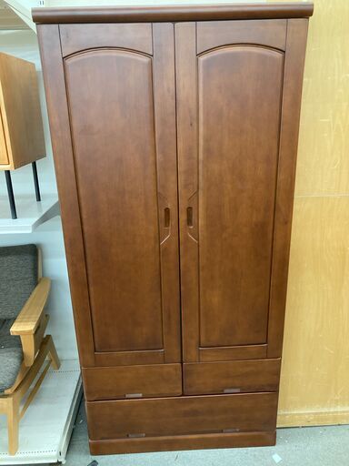 ご来店限定】ワードローブ 2枚扉【トレファク秦野店】 高野木工 