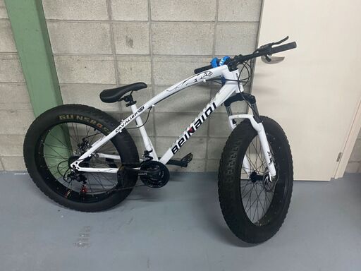 ファットバイク 自転車 ビーチクルーザー 中古品 本体のみ 26インチ