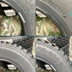 大人気⓫145/80R12 80/78N LT 新品ゴツゴツタイヤ4本