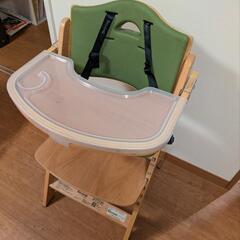 ビヨンド・ジュニア ハイチェア ナチュラルオリーブ