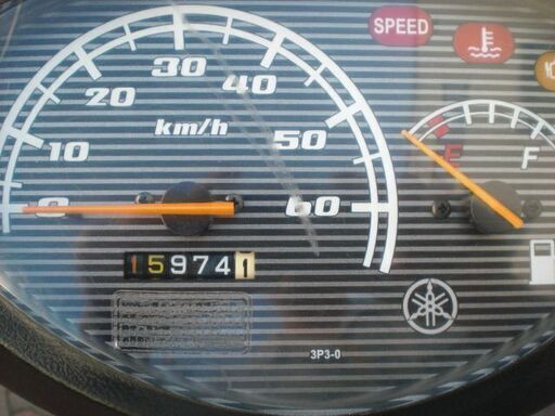 SA55J ジョグ シルバー 後タイヤ/バッテリー/ベルト等新品交換済み