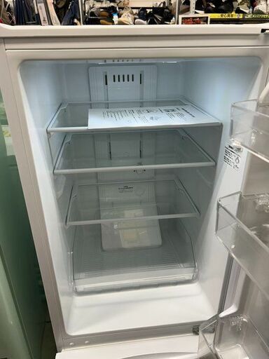 J5239 ☆3ヶ月保証付☆ 東芝 TOSHIBA 2ドア冷蔵庫 GR-M15BS(W  